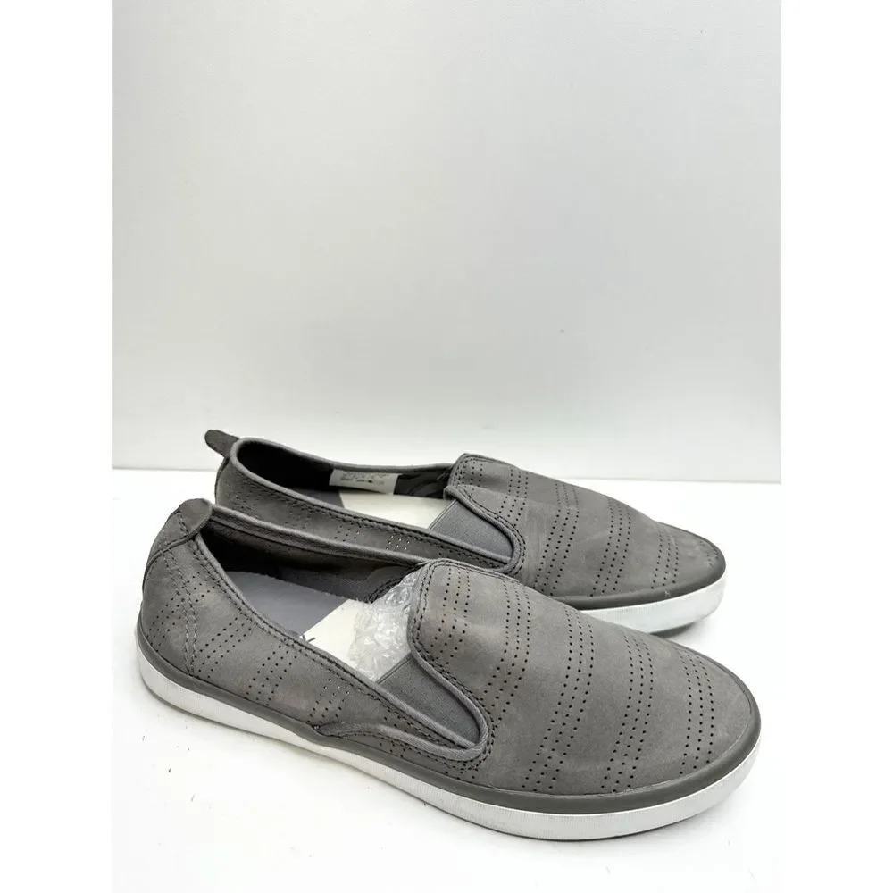 Sperry Sneakers‎ Womens Size 6 Gray Slip On Sailor Twin Core Memory Foam Casual
